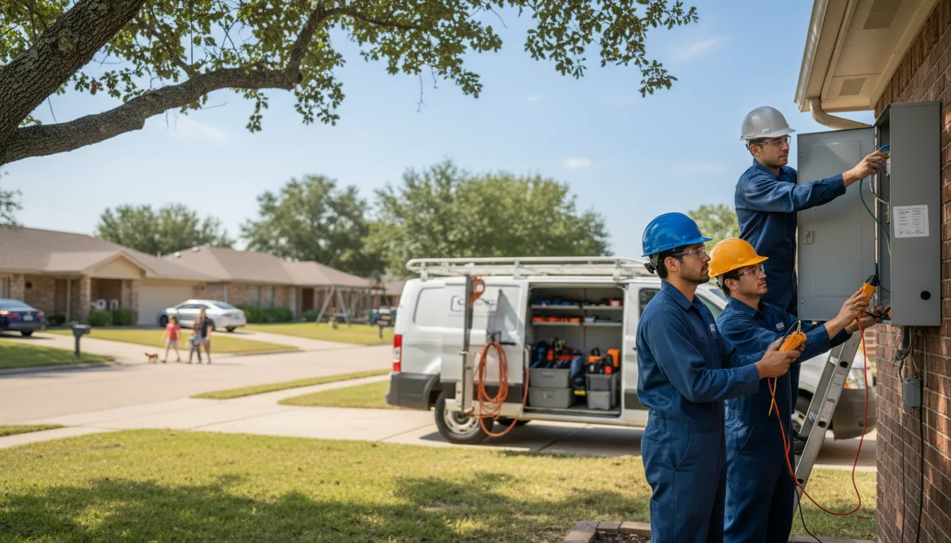 Certified electrician providing emergency electrical services in Glade Hill, VA